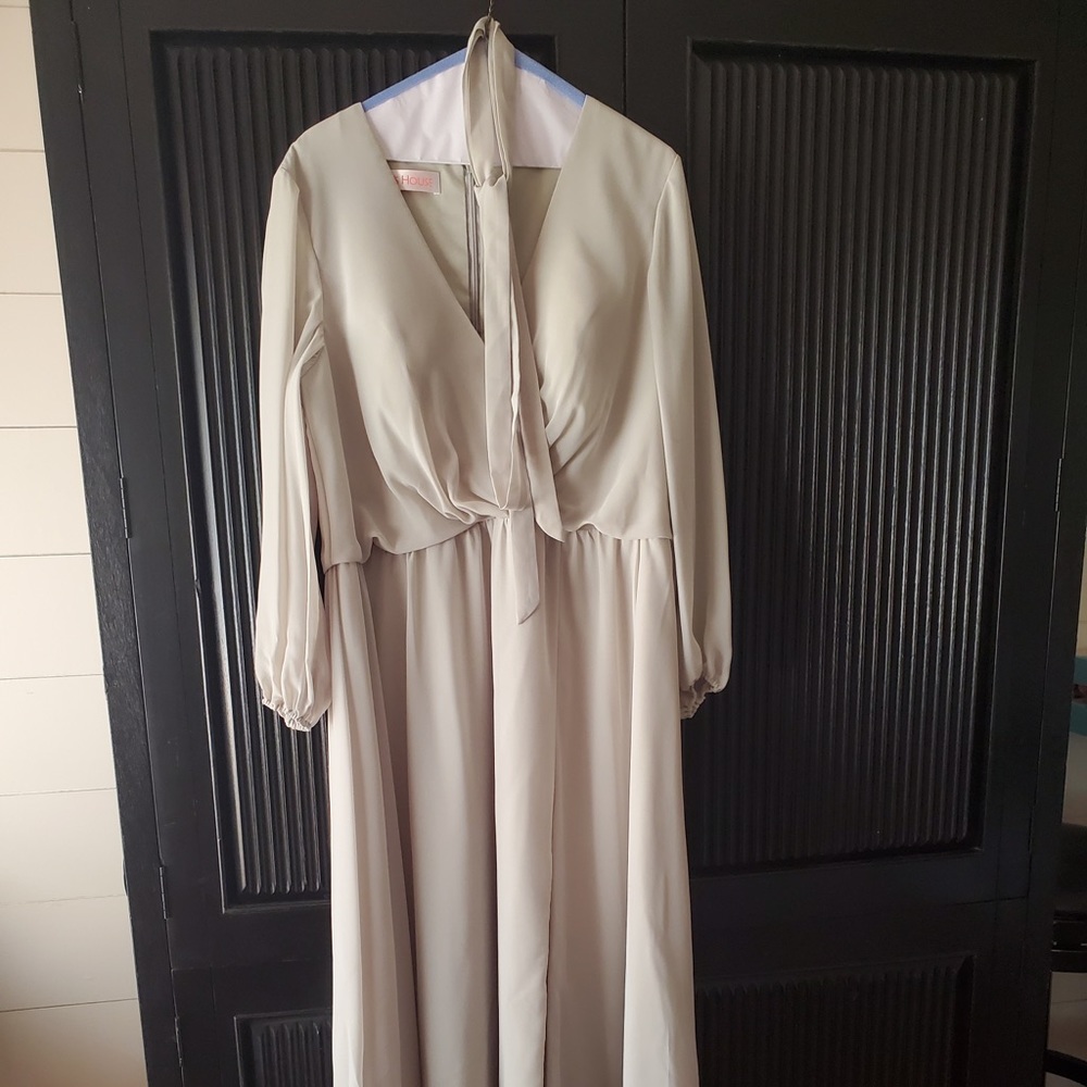 Brand New with Tags Silver Bridesmaid/Mature Bride/Mother of the Bride dress.